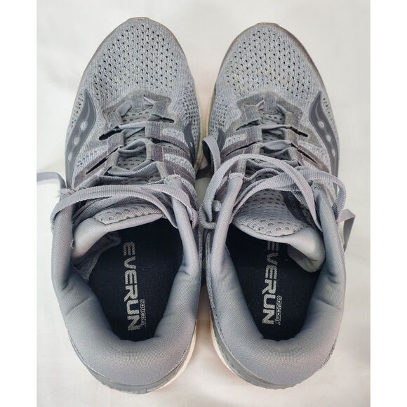 Women's Saucony Everun Gray Mesh Athletic Running Sneakers‎ SZ 8 - Picture 6 of 12